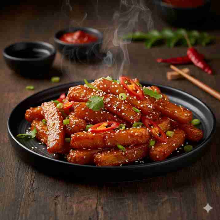 Honey Chilli Potato